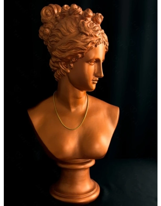 Kobra Zincirli Gold Çelik Kolye | Sevgili Takı Koleksiyonu