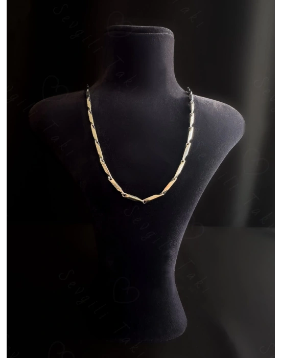 Melon Zincir Çelik Kolye | Allure Serisi