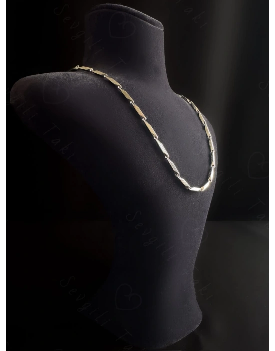 Melon Zincir Çelik Kolye | Allure Serisi