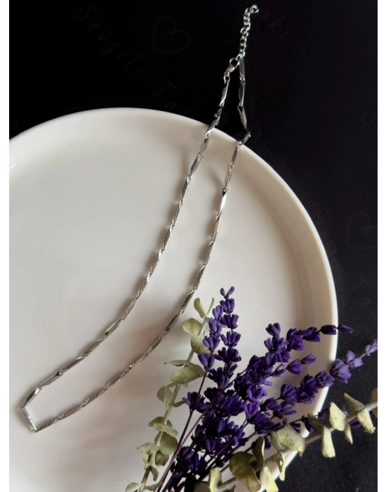 Melon Zincir Çelik Kolye | Allure Serisi