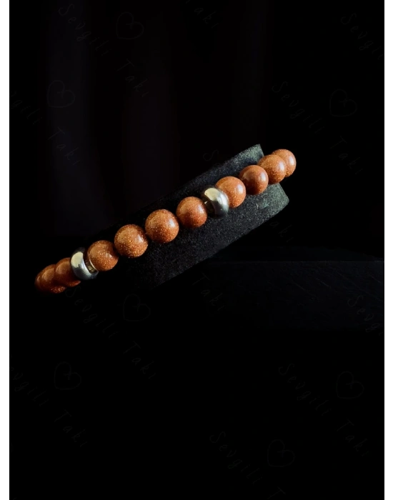 Yıldız Doğal Taşlı Bileklik -Karma Serisi