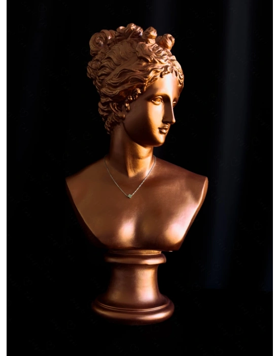 Yonca Charmlı Çelik Kolye | Bal Serisi