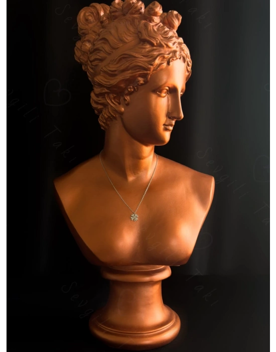 Yonca Charmlı Çelik Kolye -Miracle Serisi