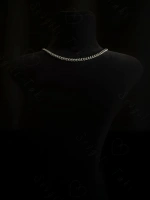 İnce Gurmet Model Choker Çelik Zincir Kolye-Choker Serisi