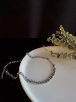 Kalın Gurmet Model Choker Çelik Zincir Kolye-Choker Serisi