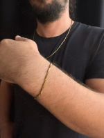 Melon Model Gold Çelik Bileklik | 1+ Serisi