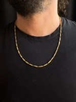 Melon Model Gold Çelik Kolye | 1+ Serisi