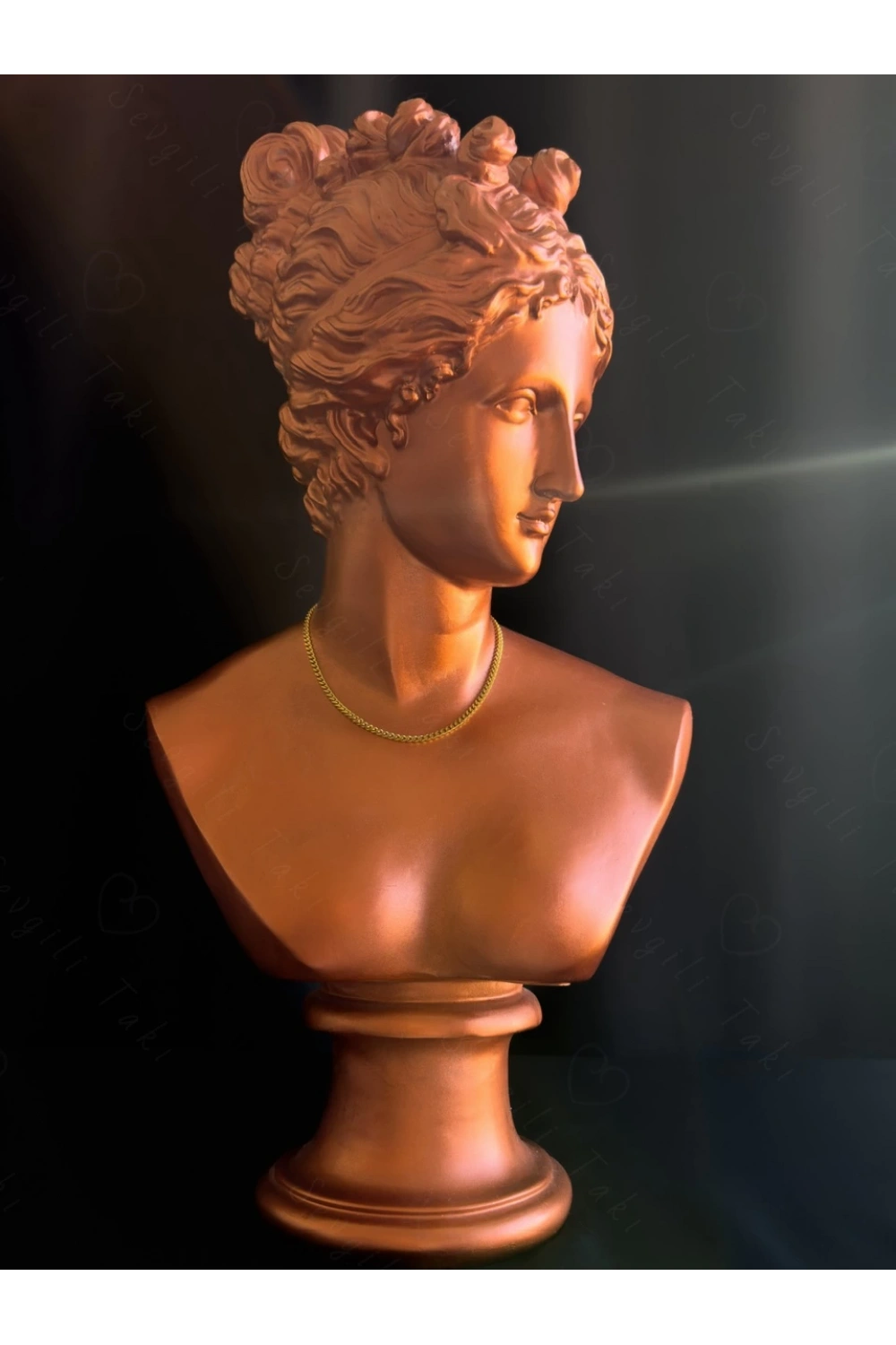 İnce Gurmet Model Gold Choker Çelik Zincir Kolye-Choker Serisi