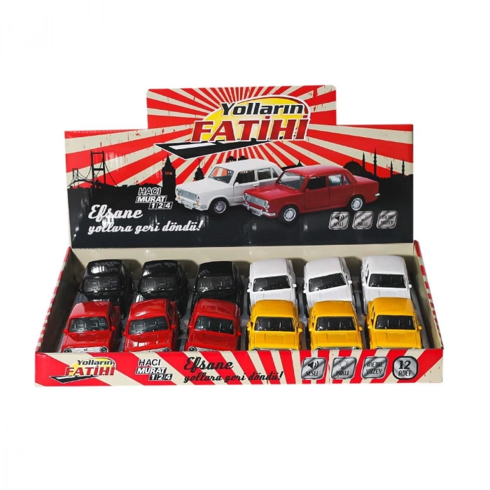 003-BRL16 Metal Çek Bırak Murat Araba -Birliktoys