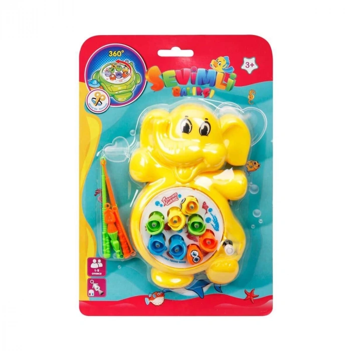 02371 Sevimli Balıkçı Kurmalı Balık Tutma Oyunu -Sunman