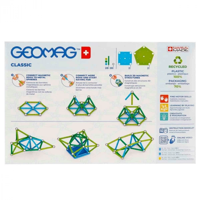 0272 Manyetik Zeka Oyunu 60 Parça -Sunman