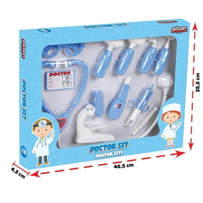 03 232-1010323201021 DOKTOR SETİ (MAVİ)