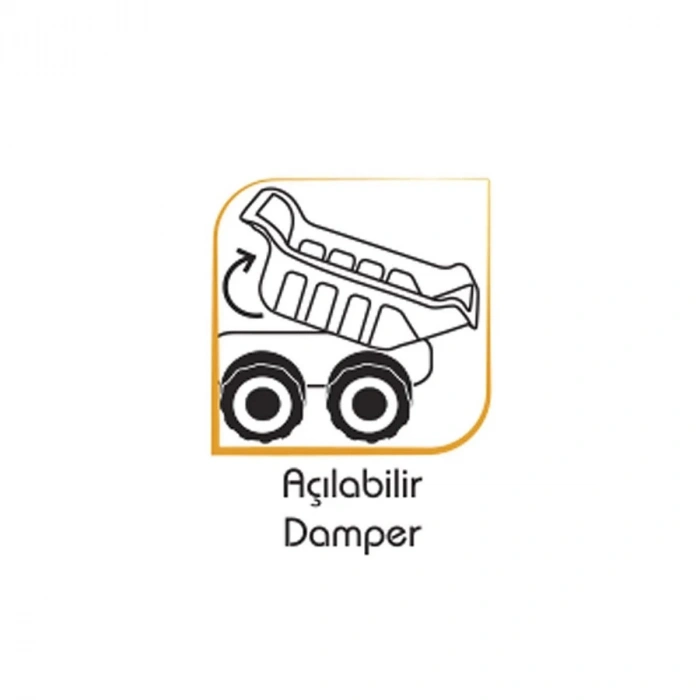 06 518 Power İş Makineli Kamyon -Pilsan Oyuncak