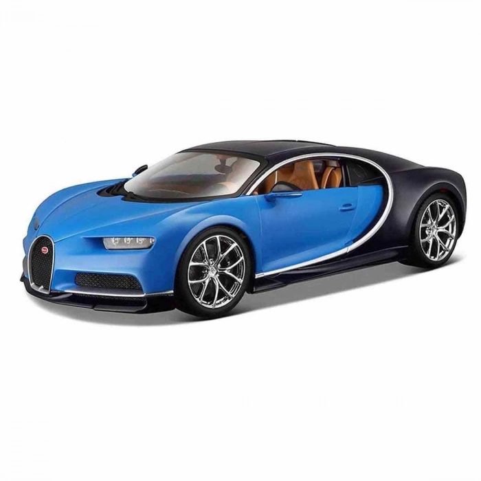 1011040 1:18 Bugatti Chiron Model Mavi Araba -Sunman