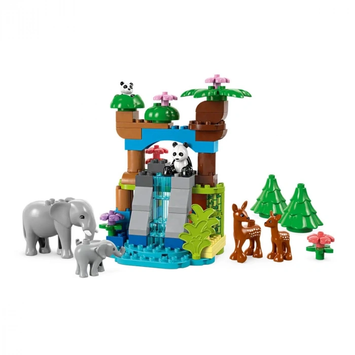 10446 Lego Duplo 3ü1 Arada Vahşi Hayvan Aileleri 92 parça +2aş