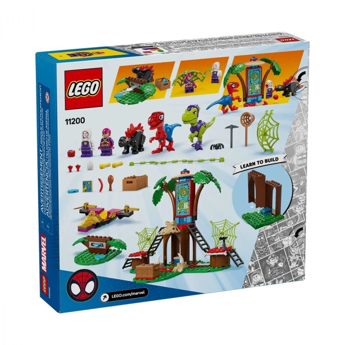 11200 Lego Marvel - Spidey Ağaç Ev Karargahında Savaş 143 parça +4 yaş