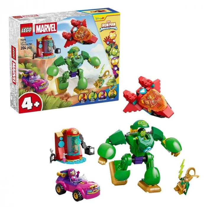 11211 Lego Marvel Loki ve Iron Man parça +6 yaş