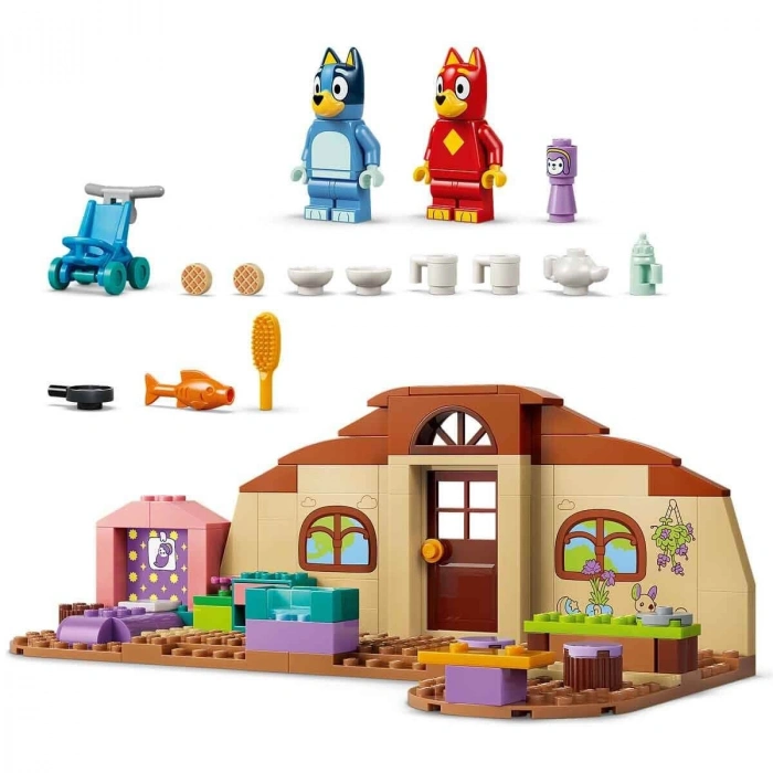 11221 Lego BLUEY Rusty ve Bluey ile Okul 106 parça +4 yaş