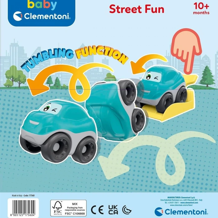 17429 Baby Clementoni - Taklacı Arabalar