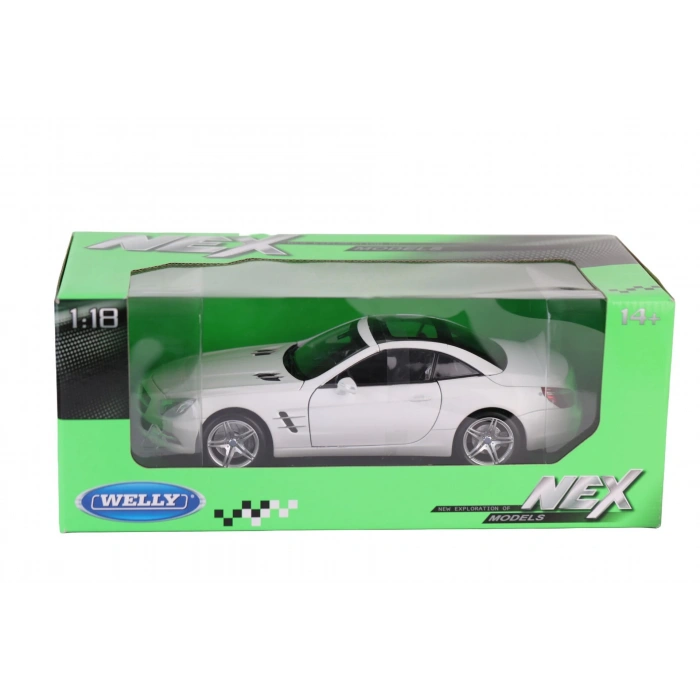 18046 WELLY 1 18 MERCEDES BENZ SL500 HARD