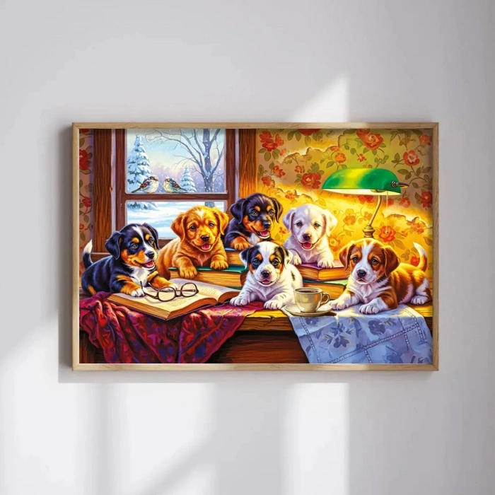 20091 PUZZLE 500 LİTTLE PAWS