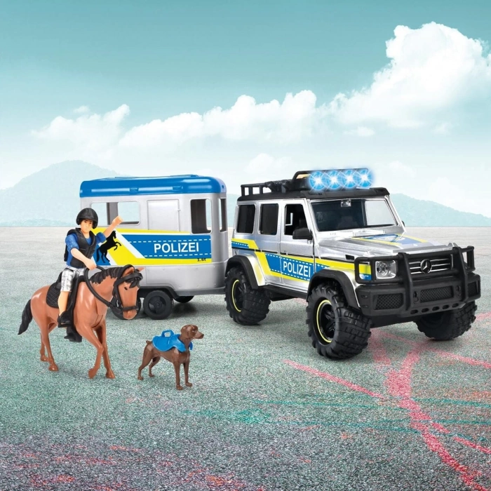 203717007038 Police Horse Trailer