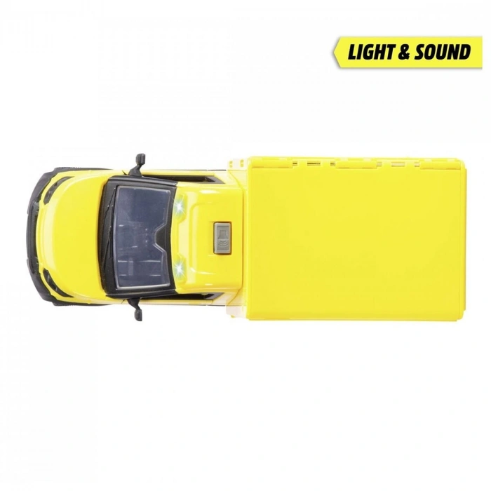 203747020 Dickie DHL Delivery Setfreewheel Delivery vehicle packaging statio