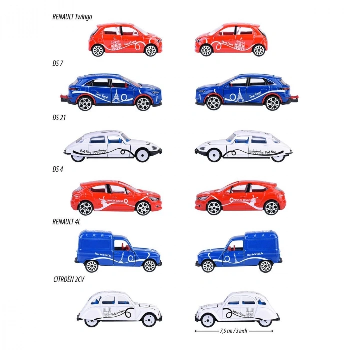 212055011 Majorette French Touch Premium Arabalar