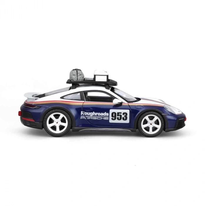 28029 Burago 1:24 Porsche 911 Dakar Model Araba -Sunman