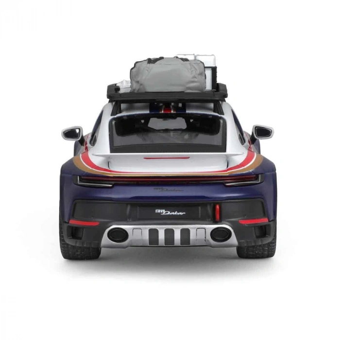 28029 Burago 1:24 Porsche 911 Dakar Model Araba -Sunman