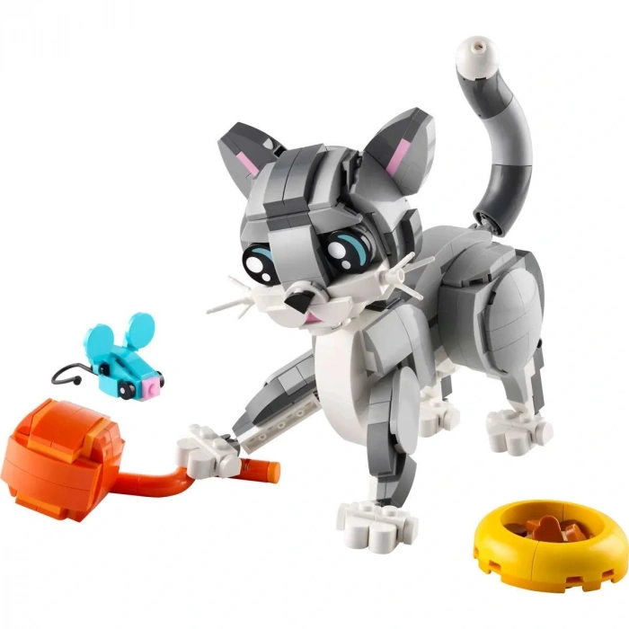 31163 Lego Creator 3in1 - Oyunbaz Kedi 407 parça +8 yaş