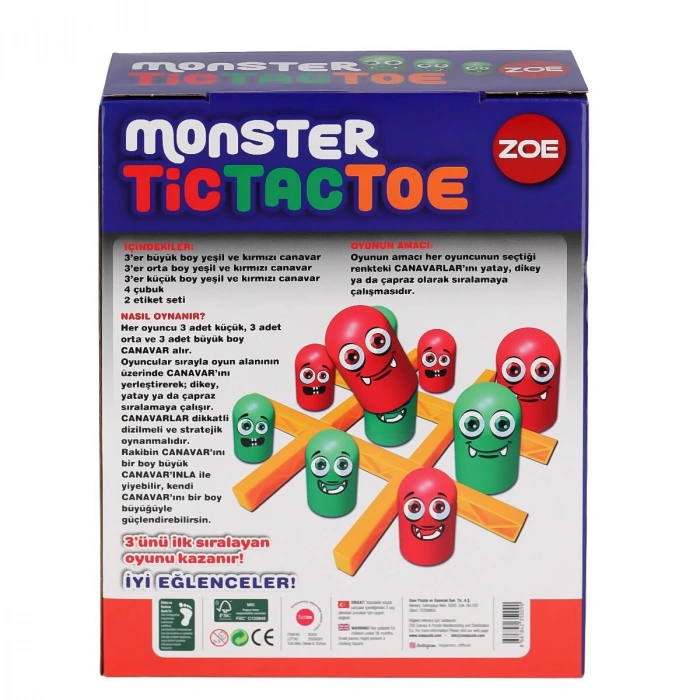 35009 Zoe Tic Tac Toe -KS Game