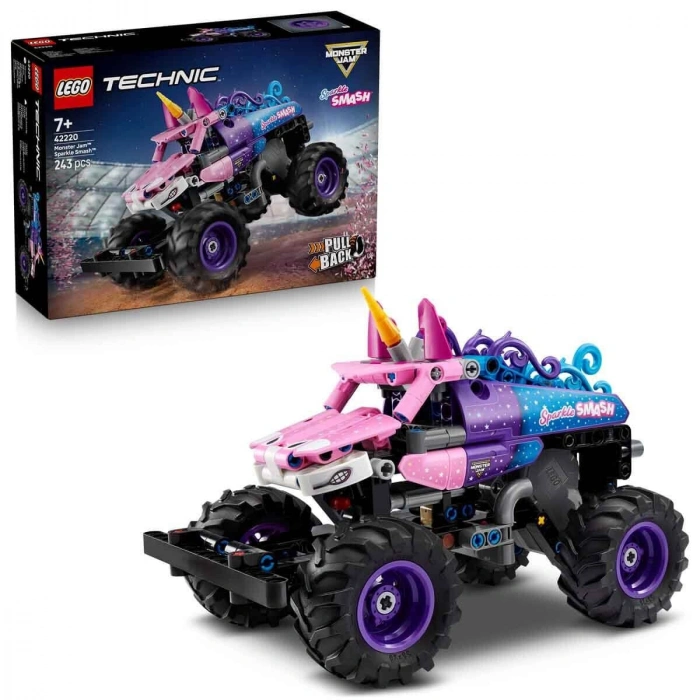 42220 Lego Technic Monster Jam-Sparkle Smash 243 parça +7 yaş