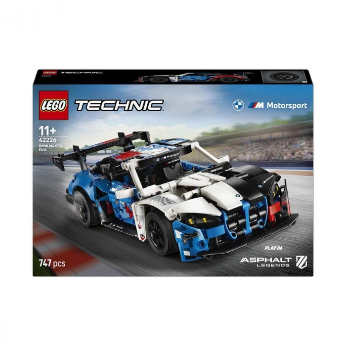 42226 Lego Technic BMW M4 GT3 EVO Yarış Arabası 747 parça +1 yaş