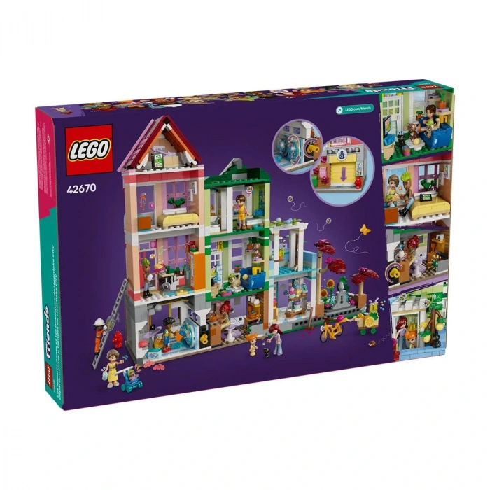 42670 Lego Friends Heartlake Apartman ve Mağazalar 2040 parça +12 yaş