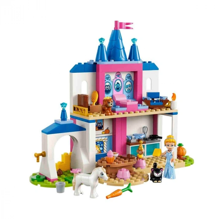 43283 Lego Disney Princess Sindirella ve Hayvan Dostları Şatosu 149 parça +4 yaş