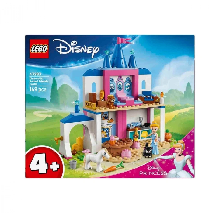43283 Lego Disney Princess Sindirella ve Hayvan Dostları Şatosu 149 parça +4 yaş