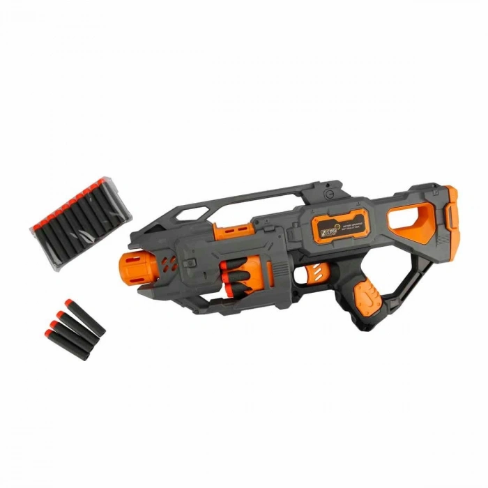 4575 Zapp Toys 20 Mermili Sünger Dart Atan Silah 45 cm -Sunman