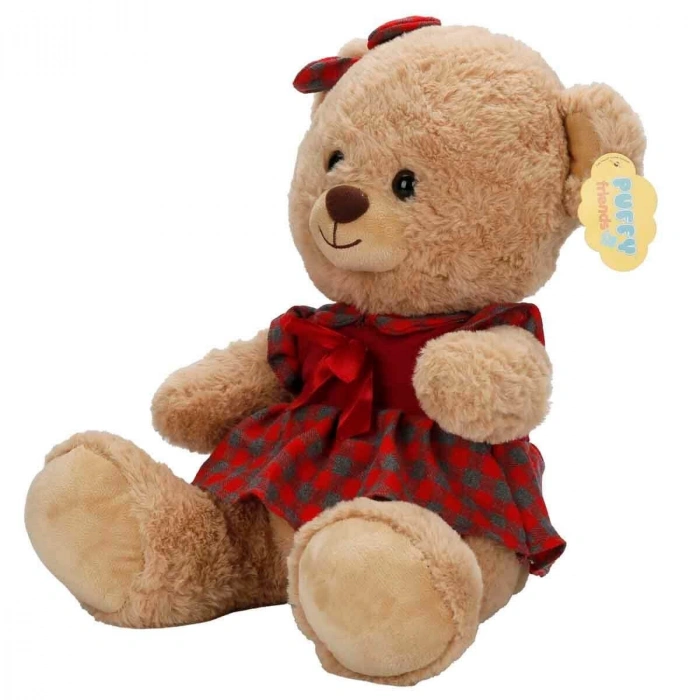 4810 SUN-JNH-PFF-SK PELUŞ AYI ELBİSELİ 32CM 2A