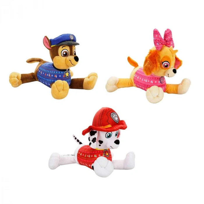 50864 SUN-HTI-SBR-PELUŞ PAW PATROL CHRISTMAS LYING 50CM PAW 3A