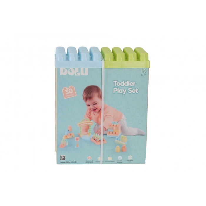 5218 OYUNCAK YOL VE BLOK SET 30 PCS