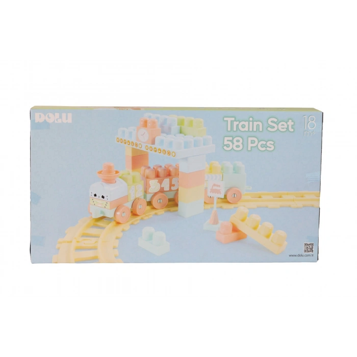 5221 OYUNCAK TREN SET 58 PARÇA