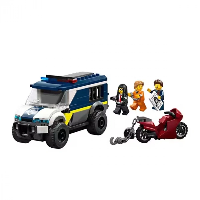 60479 Lego City Mahkum Nakliye Polis Aracı 198 parça +6 yaş