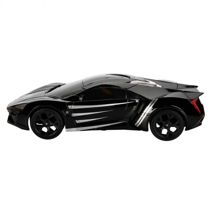 7037 Kumandalı 1:16 Avengers Black Panther Lykan Hypersport Araba