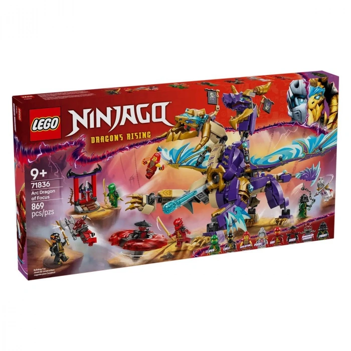 71836 Lego Ninjago Focusun Ark Ejderhası 869 parça +9 yaş