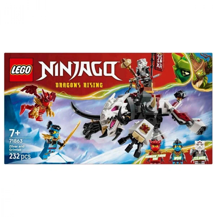 71863 Lego Ninjago Zilvar ve Grimtak 232 parça +7 yaş