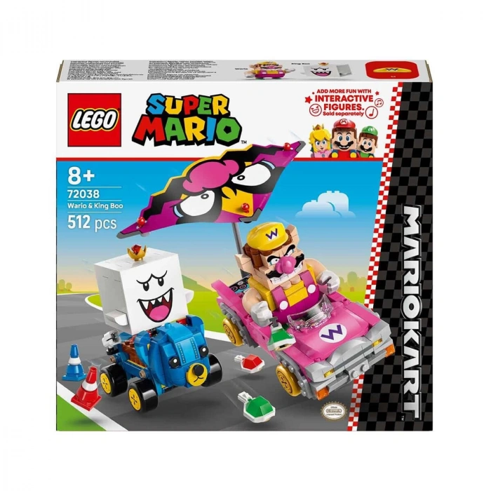 72038 Lego Super Mario - Wario ve King Boo 512 parça +8 yaş