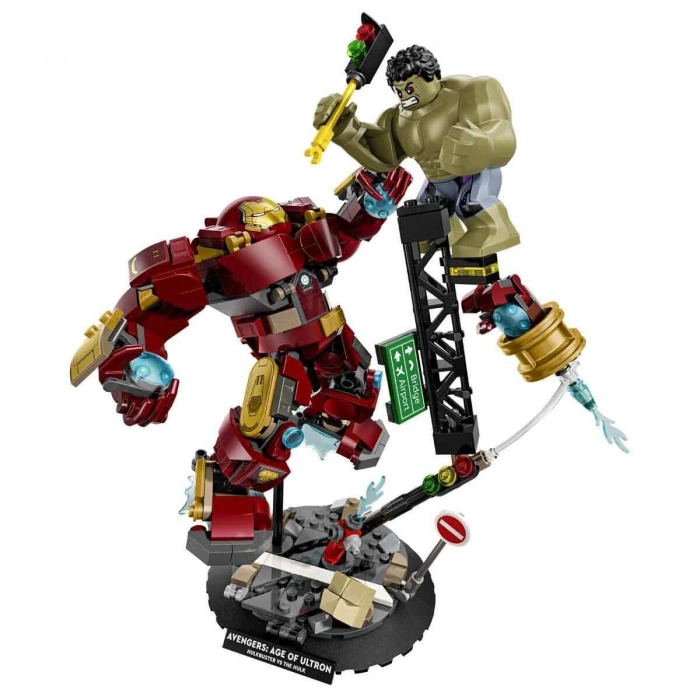 76343 Lego Marvel Efsanevi Savaş: Hulkbuster, Hulka Karşı 413 parça +9 yaş