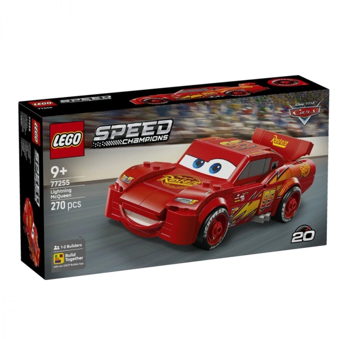 77255 Lego Speed Champions - Disney Şimşek McQueen 270 parça +9 yaş