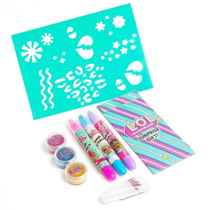 78067 SUN-RMS-HOBİ SET LOL HAIR CHALKS LOL